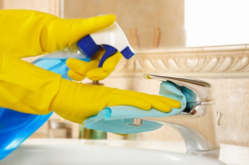 Cleaners Richmond secure payment interface with protected transaction steps