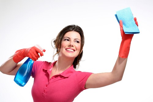 Deep cleaning an oven door and interior in Richmond